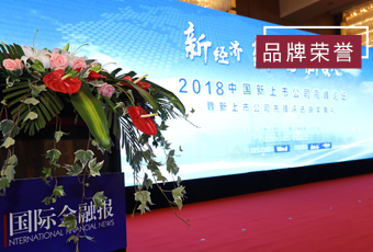 频频获奖，易倍在线客服,再获2018中国新上市公司商业模式先锋奖